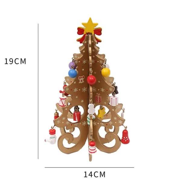 DIY Stereo Wooden Christmas Tree - Christmas Decoration Ornaments by DailySale