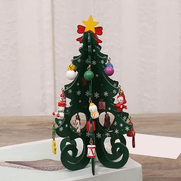 DIY Stereo Wooden Christmas Tree - Christmas Decoration Ornaments by DailySale