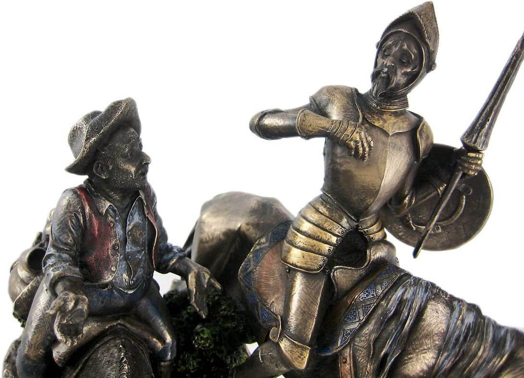 Don Quixote & Sancho Panza Figurine by FairyGlen Store