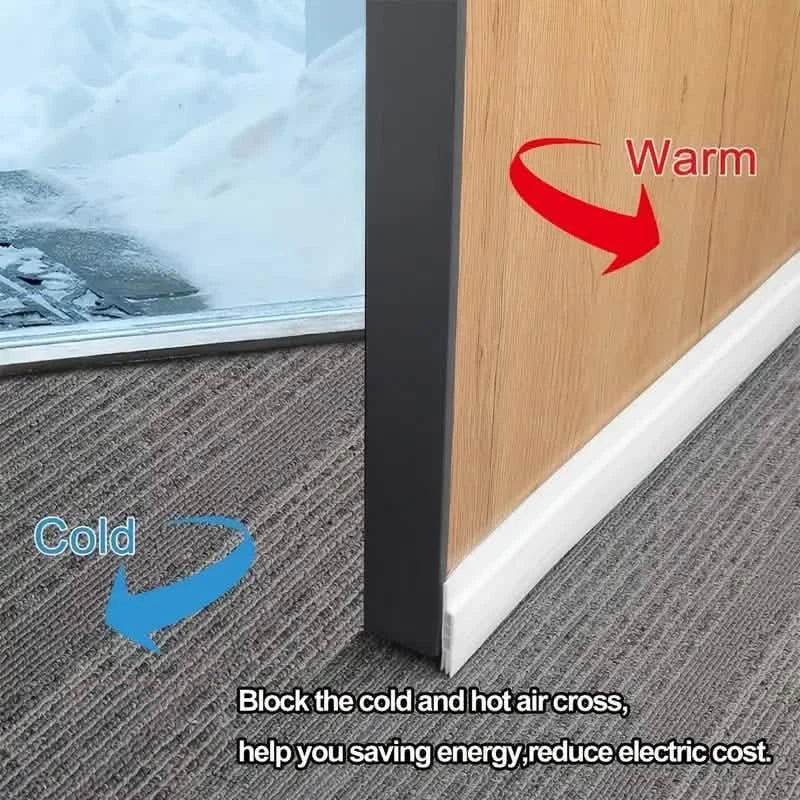Door Draft Stopper Under Door Seal for Exterior/Interior Doors by DailySale