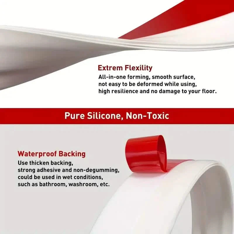 Door Draft Stopper Under Door Seal for Exterior/Interior Doors by DailySale