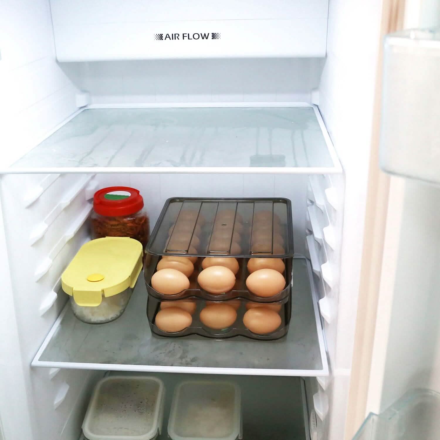 Double Layer Egg Storage for Refrigerator by DailySale