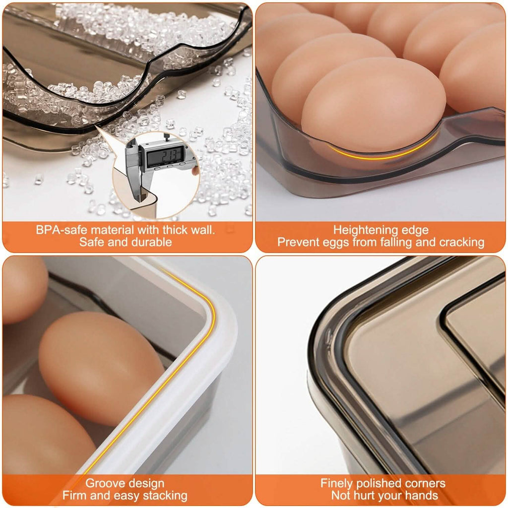 Double Layer Egg Storage for Refrigerator by DailySale