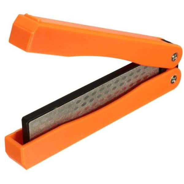 Double Sided Folded Pocket Sharpener Diamond Knife Sharpening Outdoor by DailySale