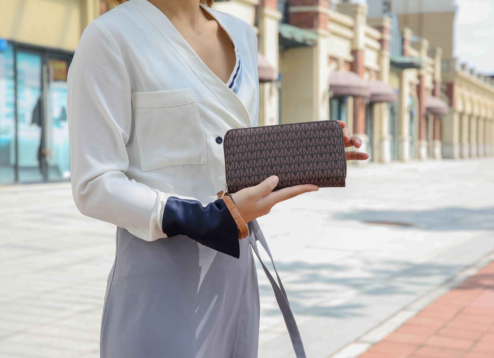 MKF Collection Noemy M Signature Wallet/Wristlet by Mia k