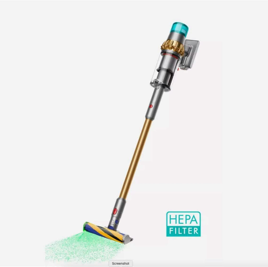 Dyson V15 Detect Absolute Stick Vacuum Cleaner HEPA Filtration - Gold (447294-01) by DailySale