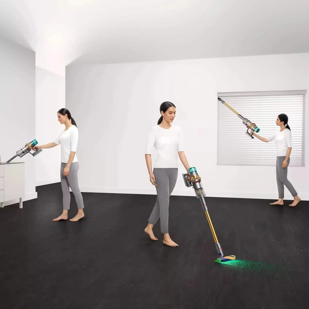 Dyson V15 Detect Absolute Stick Vacuum Cleaner HEPA Filtration - Gold (447294-01) by DailySale