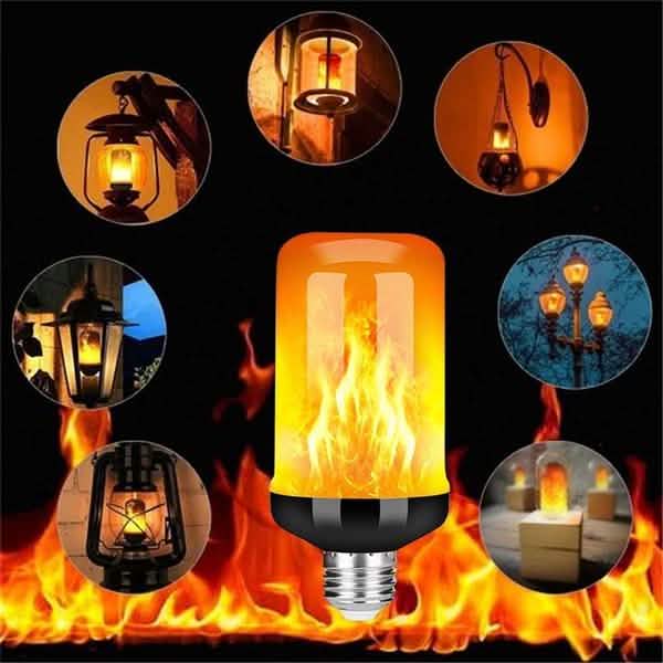 E27 LED Flame Effect Light Bulb by DailySale