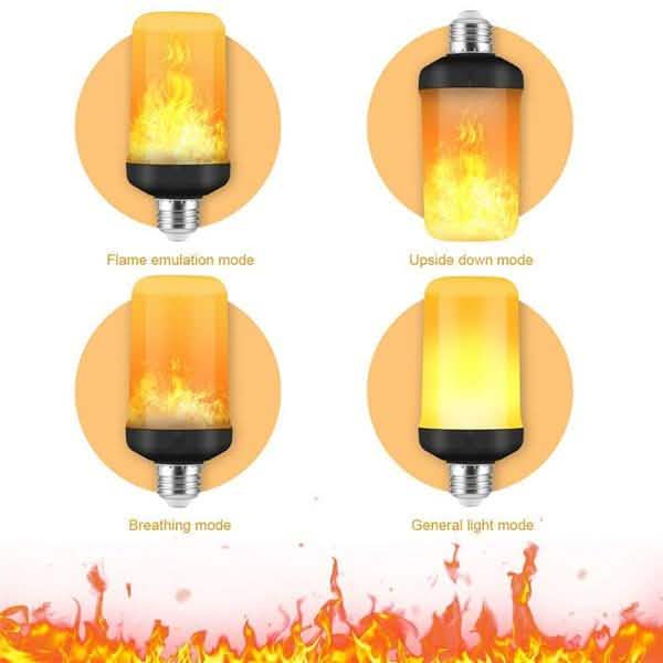 E27 LED Flame Effect Light Bulb by DailySale