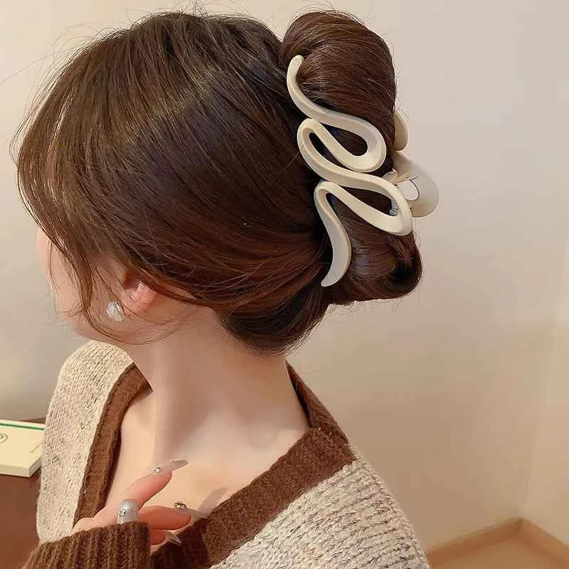 Alloy Acrylic Hair Claw Clip