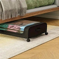 Under-Bed Storage Drawer with Wheels Multipurpose with Clear Window & Label by DailySale