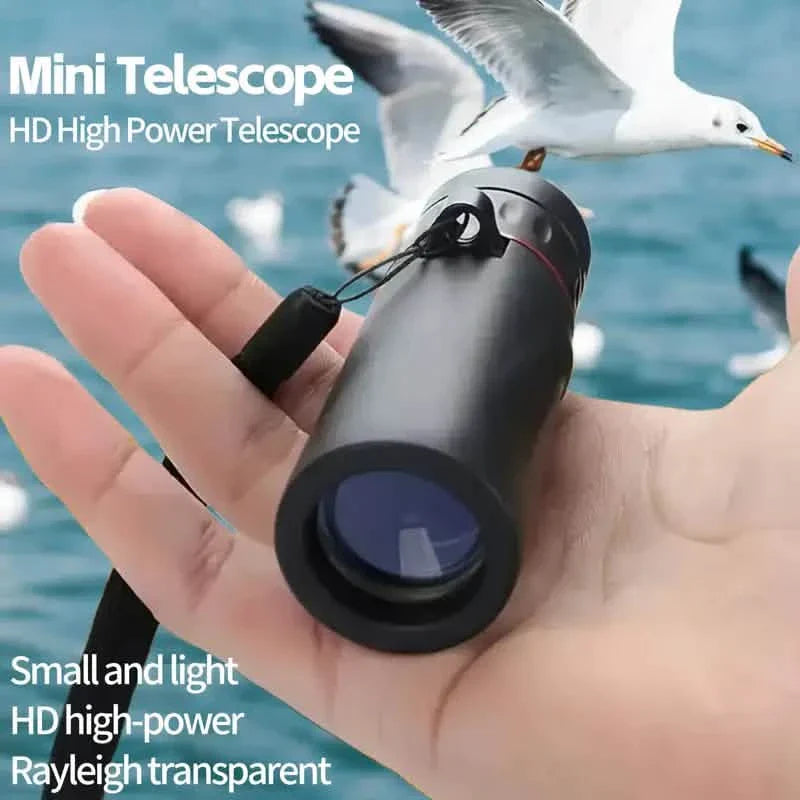 8X Portable Monocular – Pocket-Sized for Outdoor Adventures & Travel by DailySale