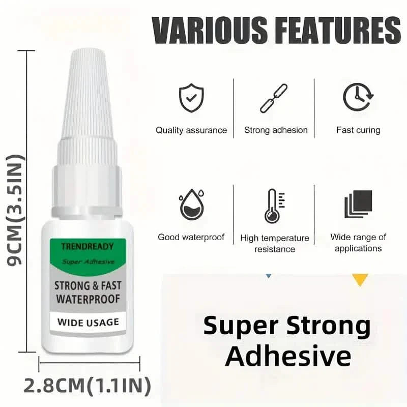 2-Pack: Super Glue – Fast-Drying, Waterproof, Multi-Surface by DailySale