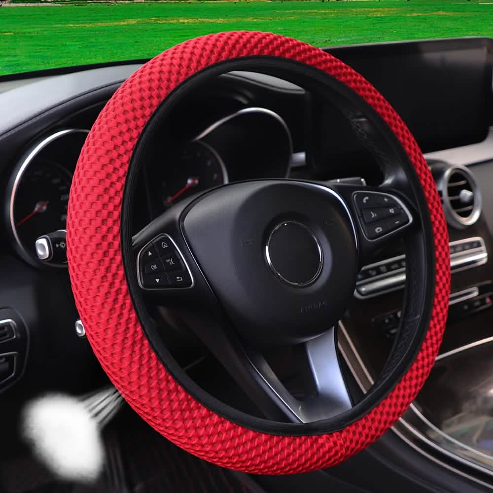 Breathable Comfortable Non-slip Mesh Steering Wheel Cover by DailySale