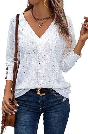 Casual Long Cufflinks Hollow Out Lace Hollow Out Shirt