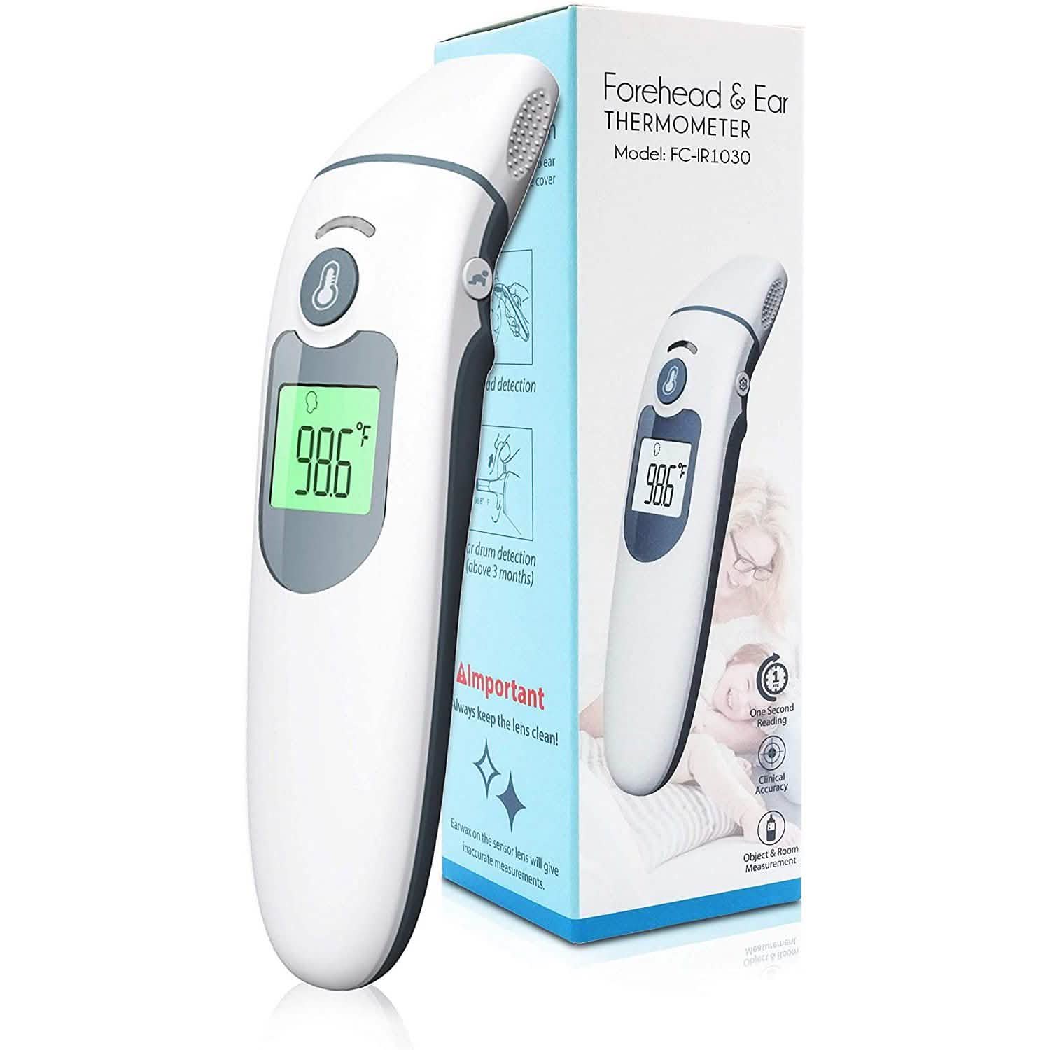 Ear Forehead Digital Infrared Thermometer - FC-IR1030 by DailySale