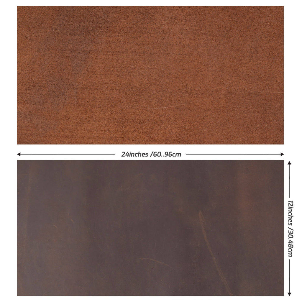 Full Grain Cowhide Leather 2mm Tooling Sheets - Craft & DIY by Hadzam