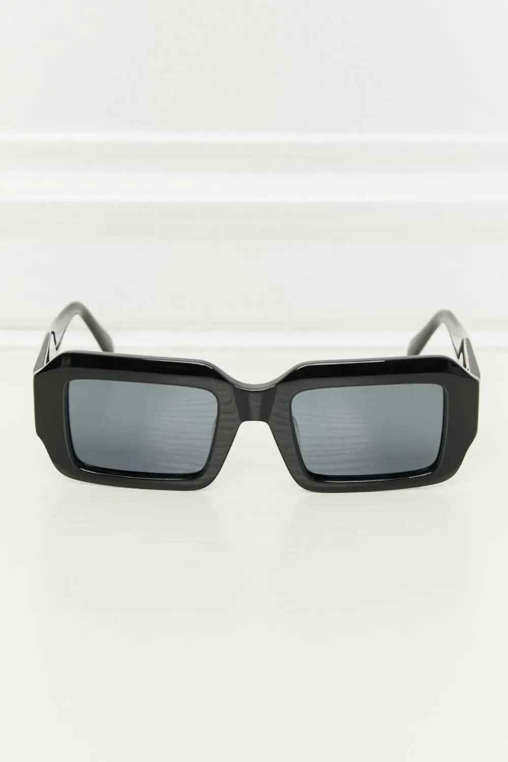 Rectangle TAC Polarized Full Rim UV400 Sunglasses