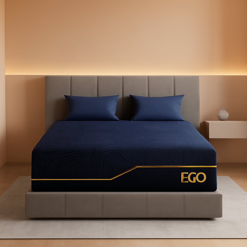 60X80X14 Memory Foam Mattress Featuring Copper Gel - Goddess Imports Marketplace