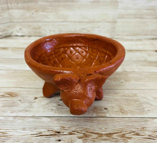 Authentic Mexican Molcajete Terra Cota Molcajete Mexicano de Barro