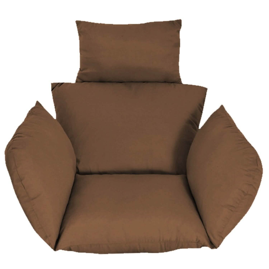 Egg Chair Hanging Basket Seat Cushion with Headrest by DailySale