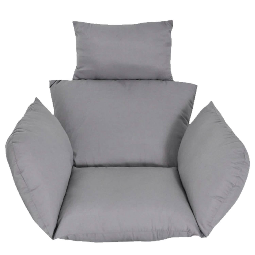Egg Chair Hanging Basket Seat Cushion with Headrest by DailySale
