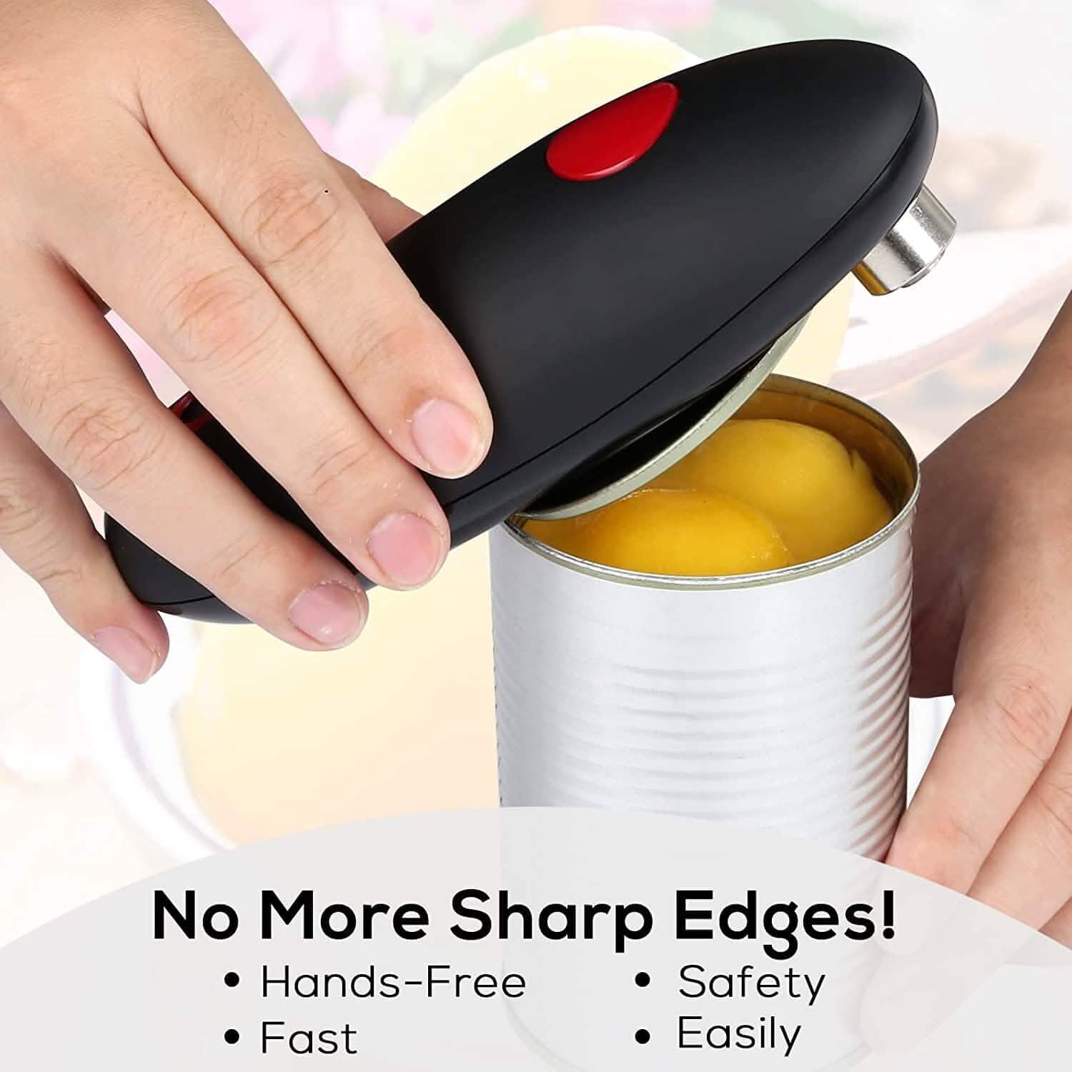 Electric Can Opener with One-Touch On & Off by DailySale