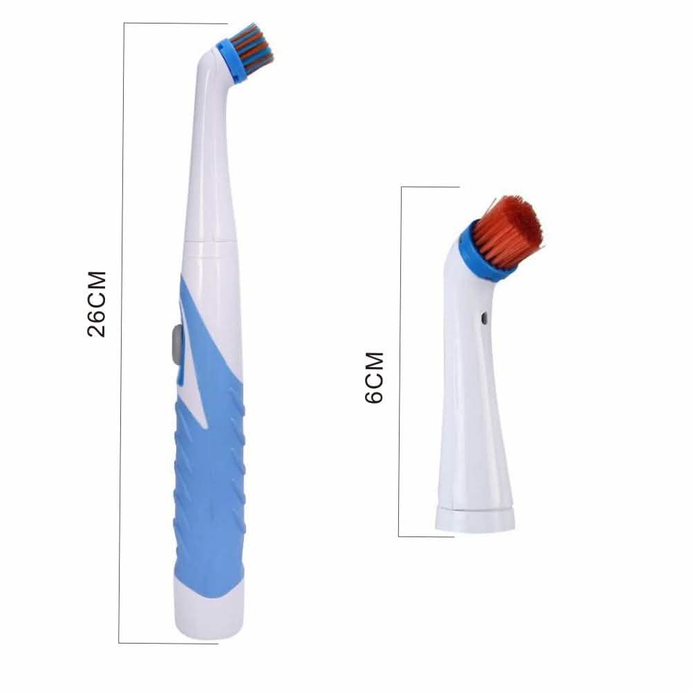 Electric Cleaning Brush with Household All Purpose 4 Brush Heads by DailySale