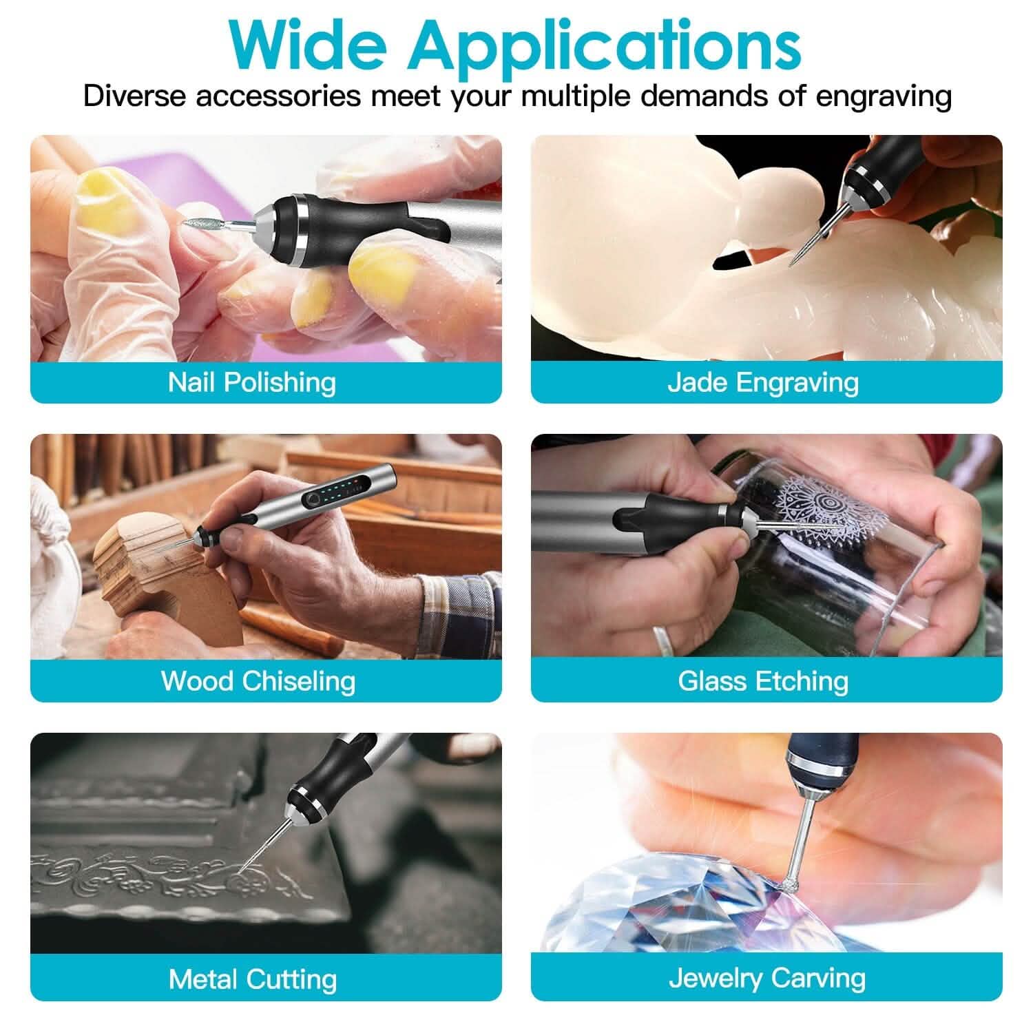 Electric Cordless Engraving Pen by DailySale