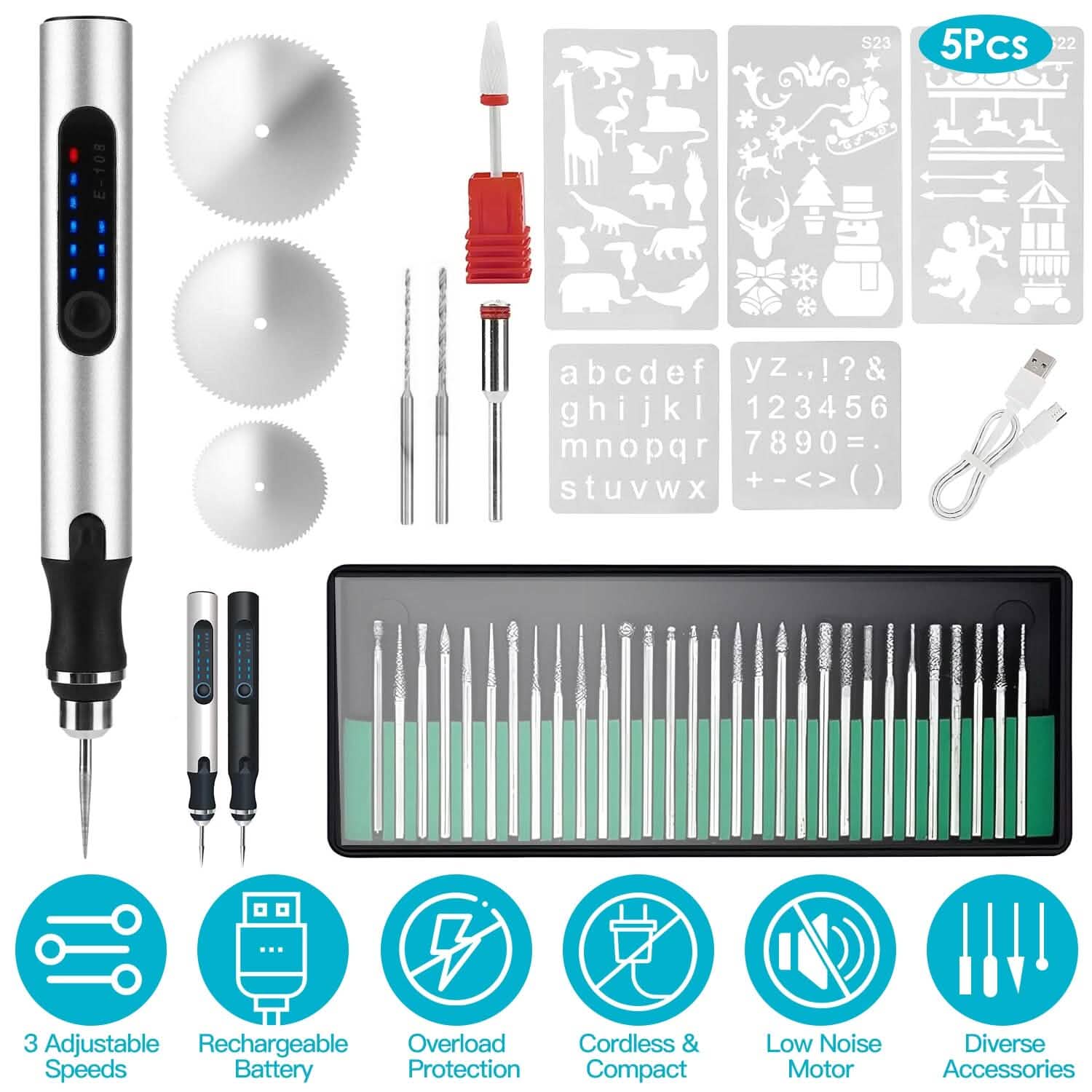 Electric Cordless Engraving Pen by DailySale