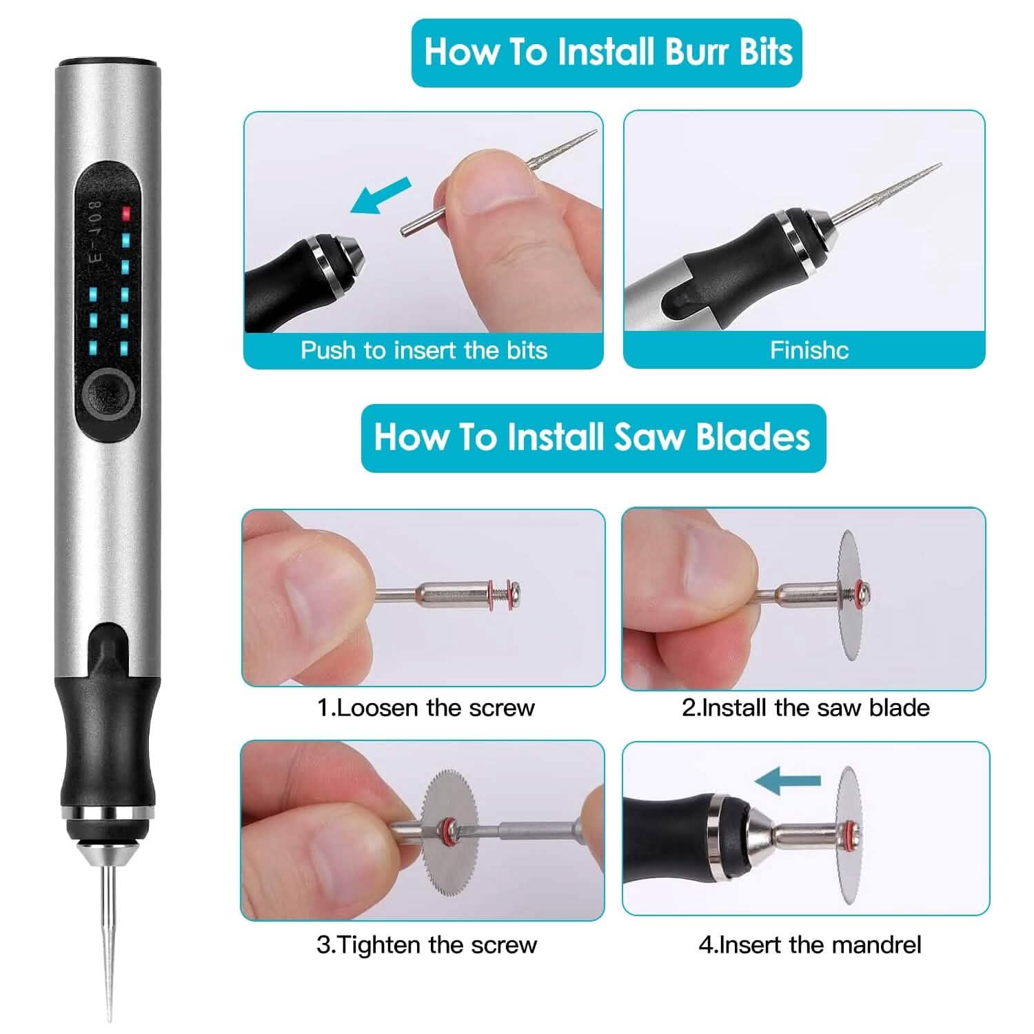 Electric Cordless Engraving Pen by DailySale