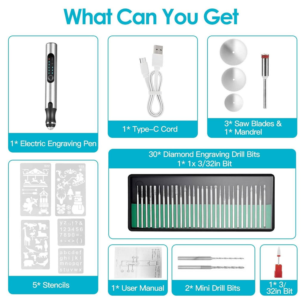 Electric Cordless Engraving Pen by DailySale