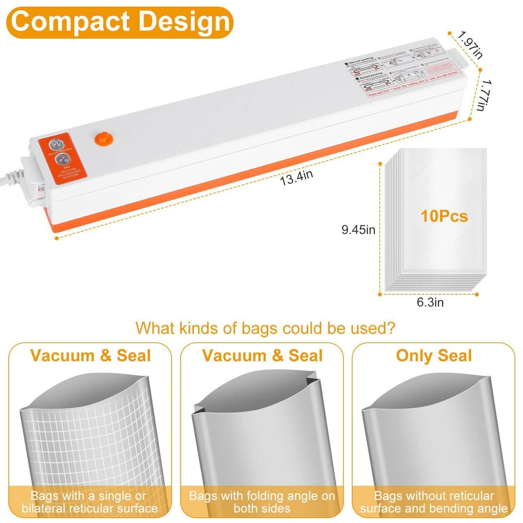 Electric Food Vacuum Sealer Machine by DailySale