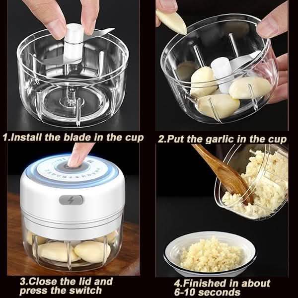 Electric Garlic Mini Crusher by DailySale