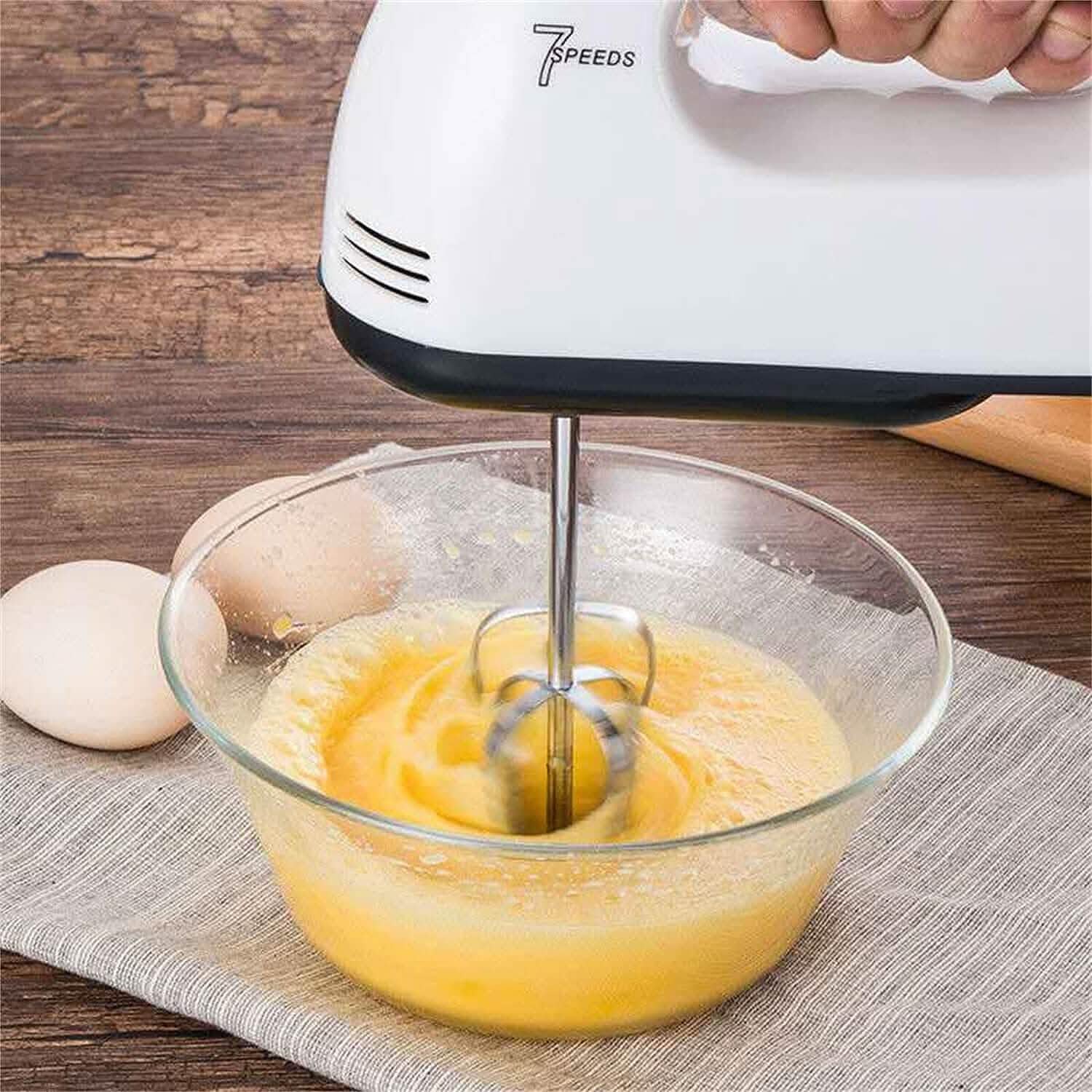 Electric Hand Mixer with 4 Mixing Rods and a Separator by DailySale