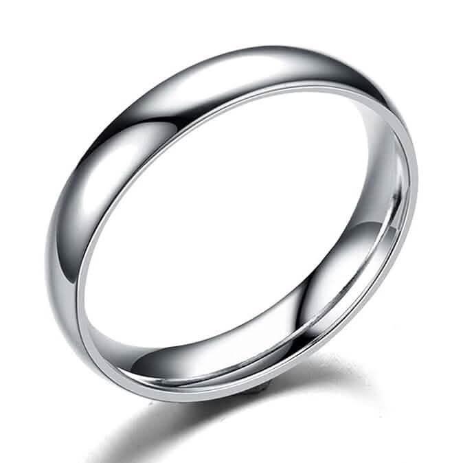 Elegant and Charming S925 Silver Wedding Band Ring by DailySale