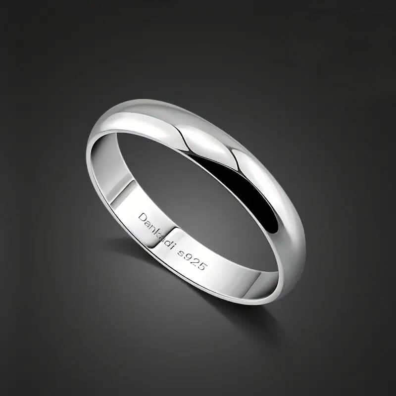 Elegant and Charming S925 Silver Wedding Band Ring by DailySale