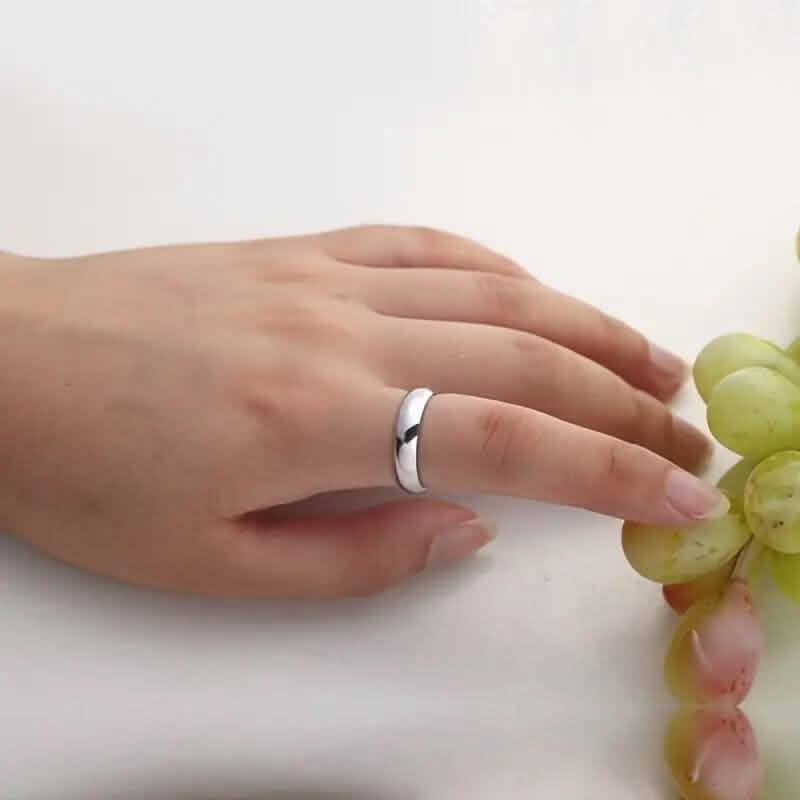 Elegant and Charming S925 Silver Wedding Band Ring by DailySale
