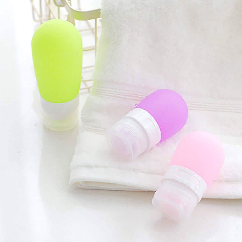 Empty Silicone Portable Travel Packing Press Bottle by DailySale