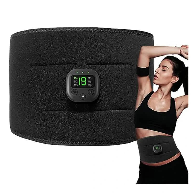 Ems Muscle Stimulator 6 Massage Modes Abdominal Pulse Trainer by DailySale