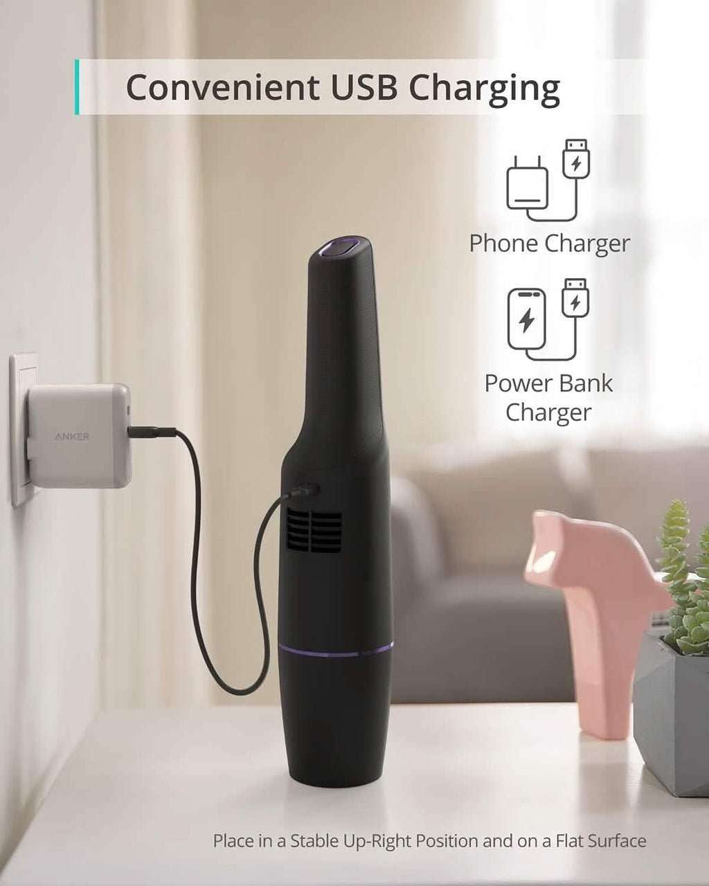 eufy by Anker, HomeVac H11, Cordless Handheld Vacuum Cleaner, Ultra-Lightweight (Refurbished) by DailySale