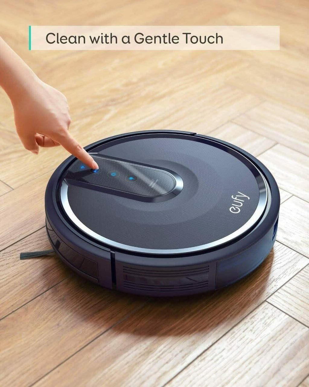 eufy RoboVac 25C Robotic Vacuum Cleaner Wi-Fi Smart Robot (Refurbished) by DailySale