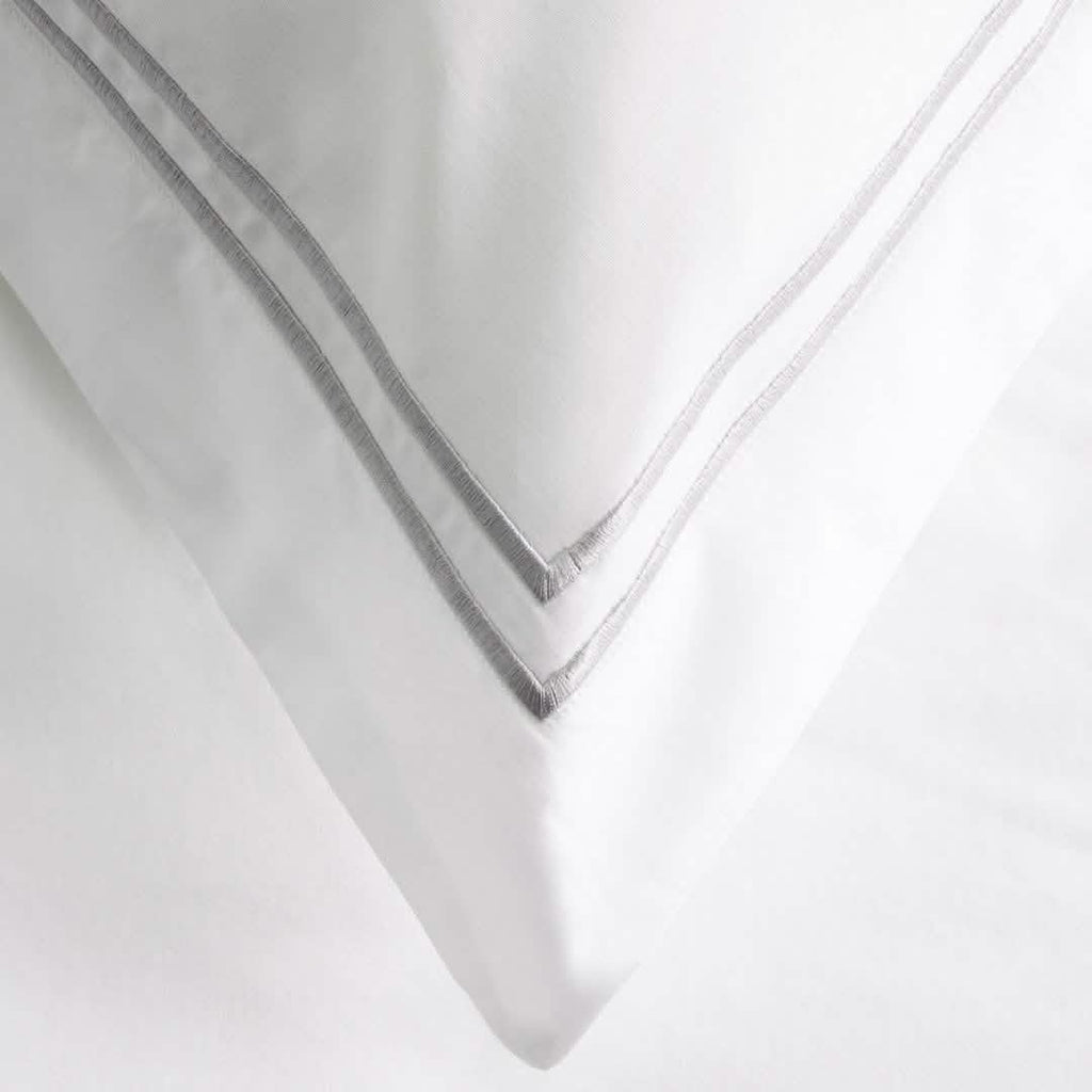 Exquisite Hotel Satin Stitched 100% Cotton Percale Duvet Set by DailySale