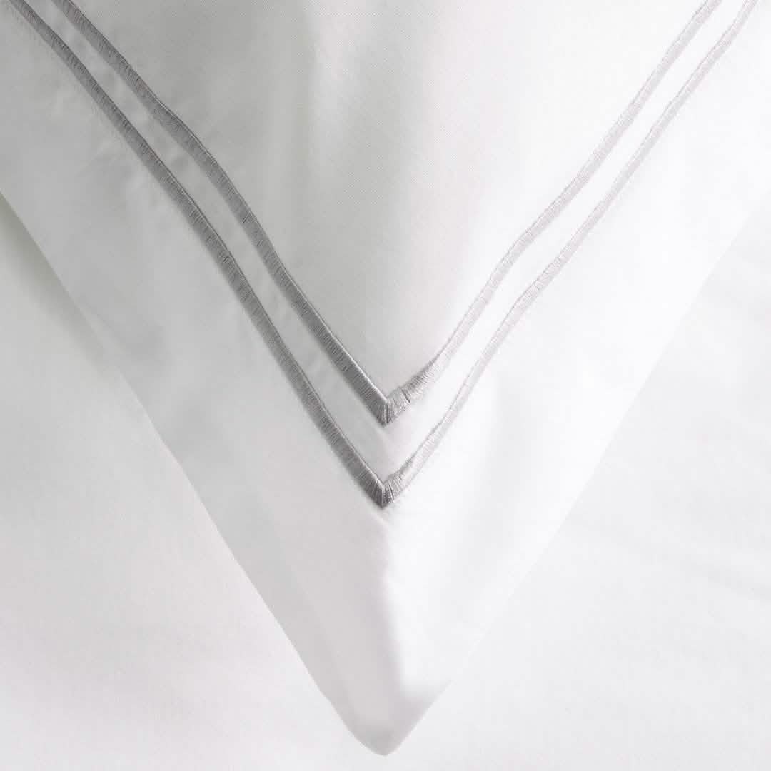 Exquisite Hotel Satin Stitched 100% Cotton Percale Duvet Set by DailySale