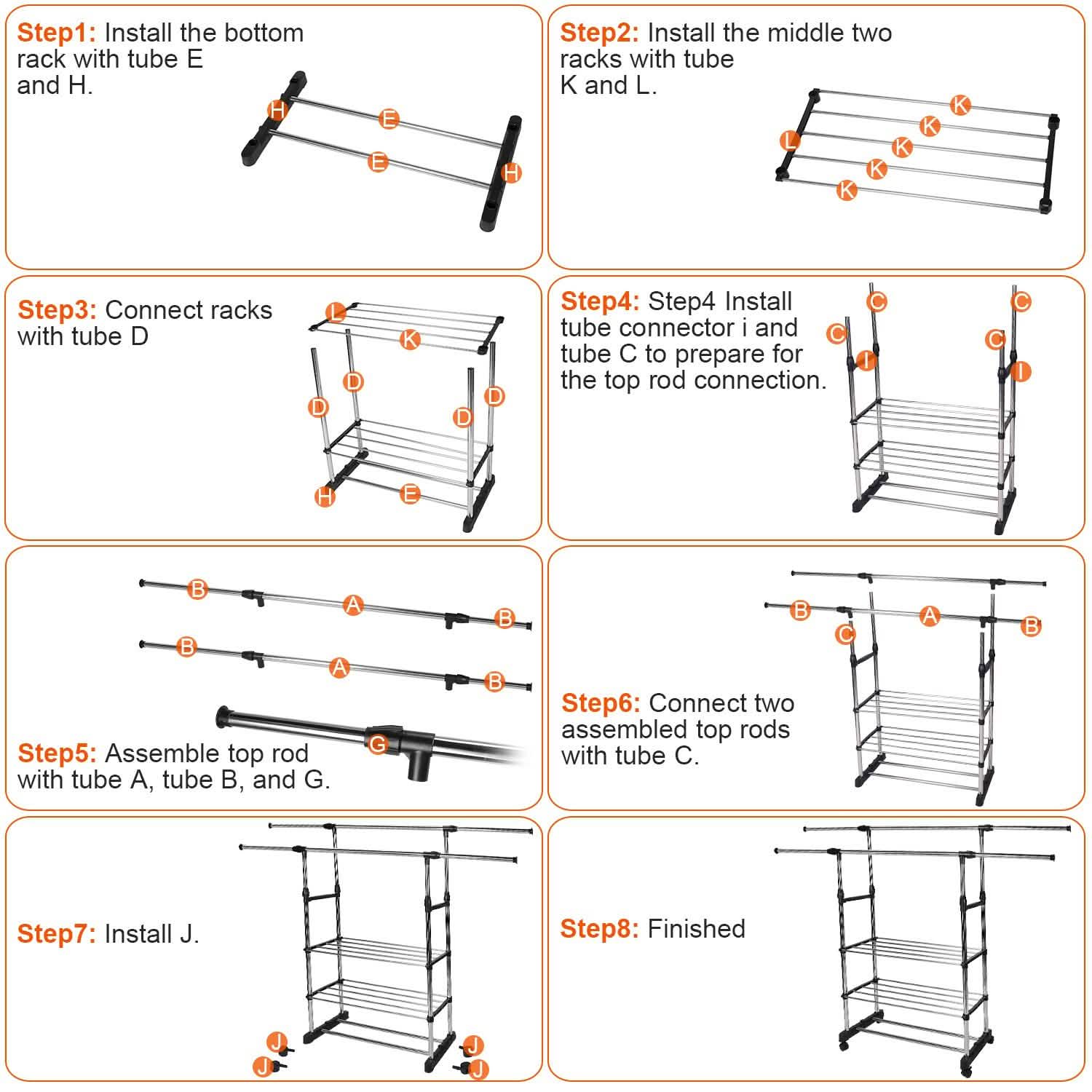 Extendable Garment Hanging Rack by DailySale