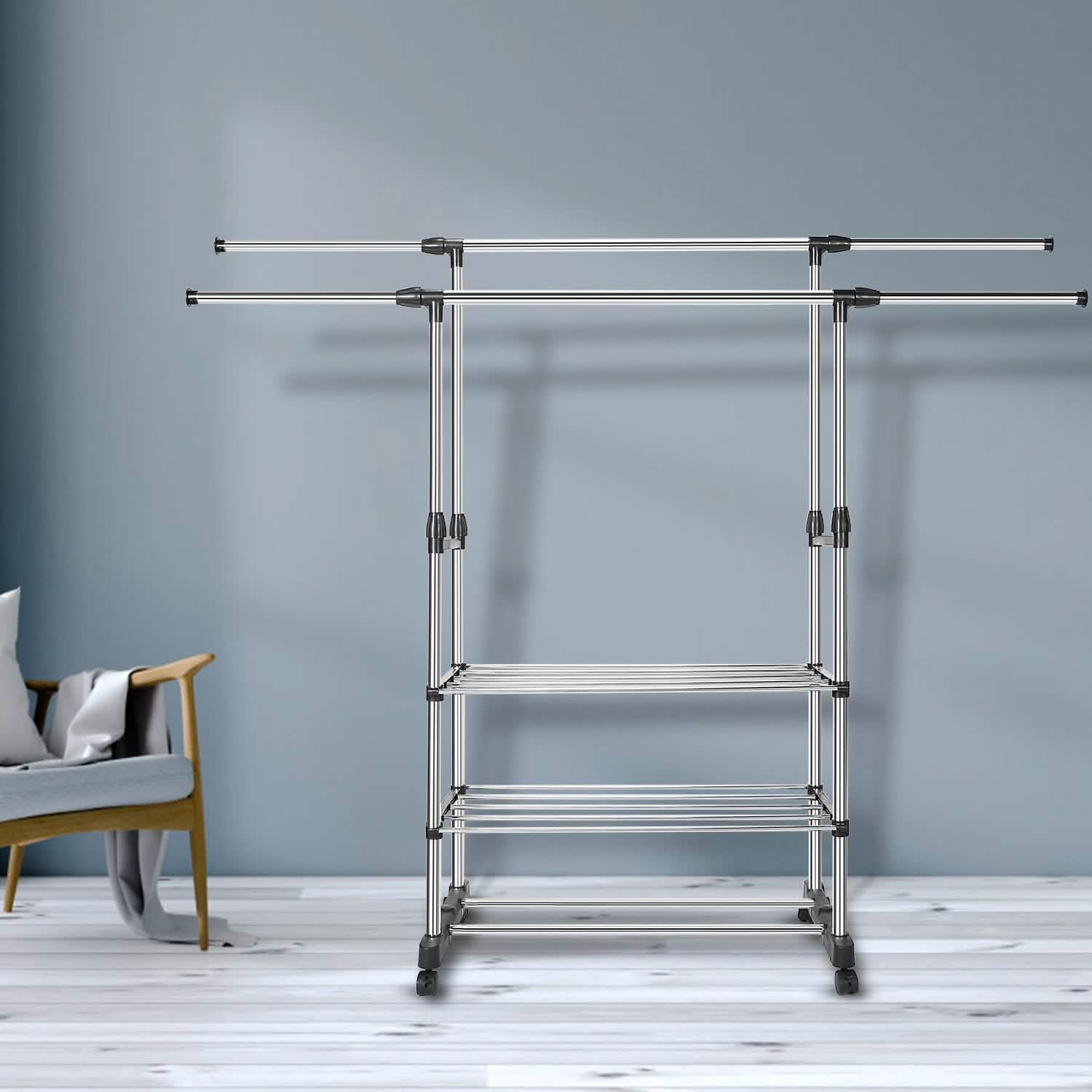 Extendable Garment Hanging Rack by DailySale