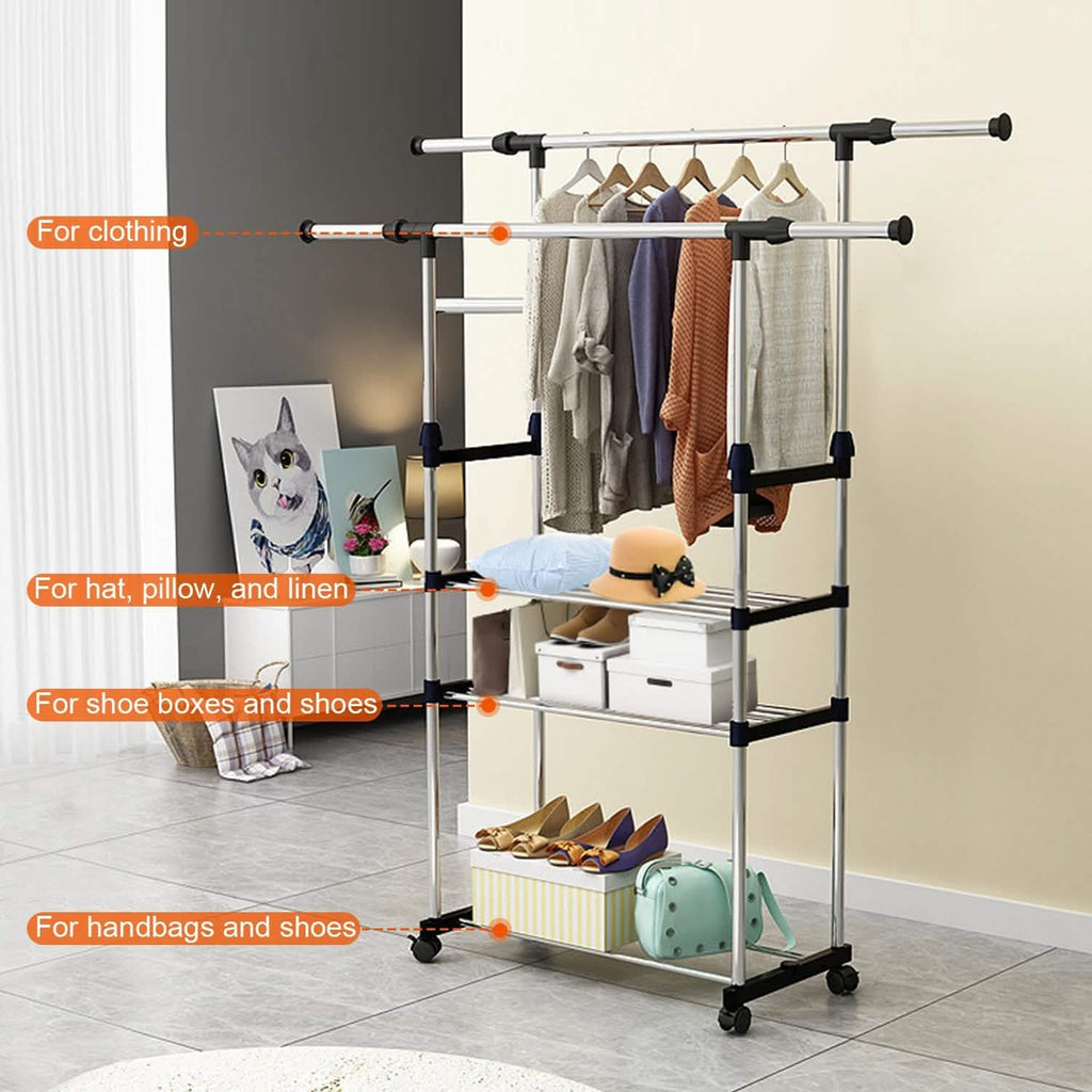 Extendable Garment Hanging Rack by DailySale