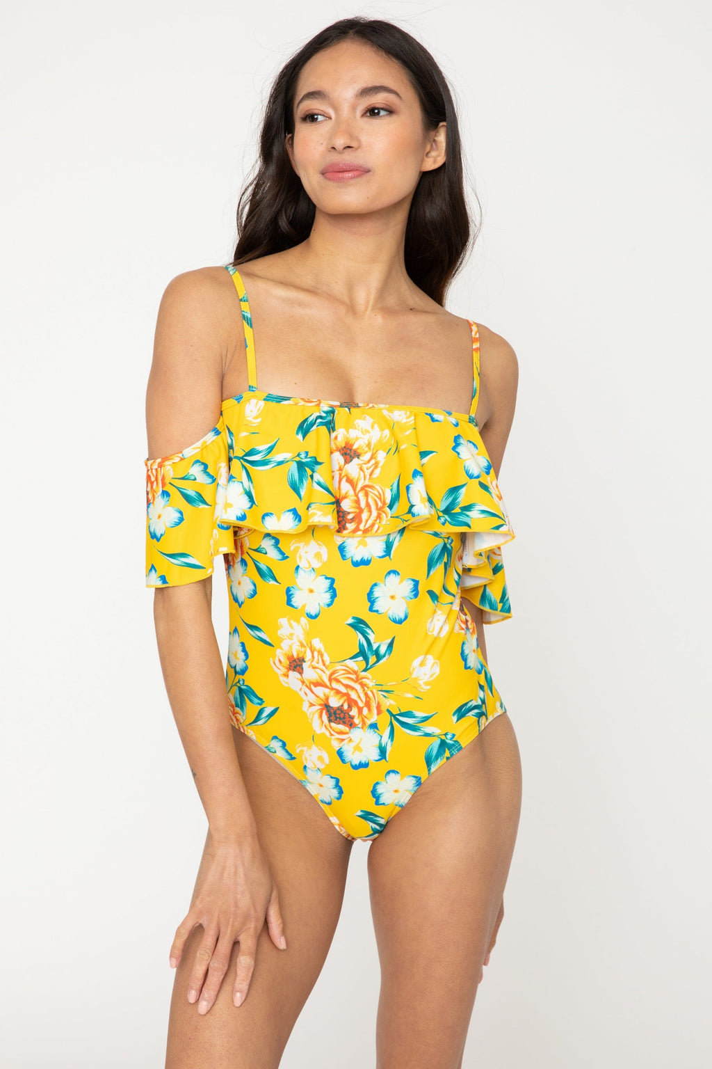 F1810-Bramble Yellow by MARINA WEST SWIM