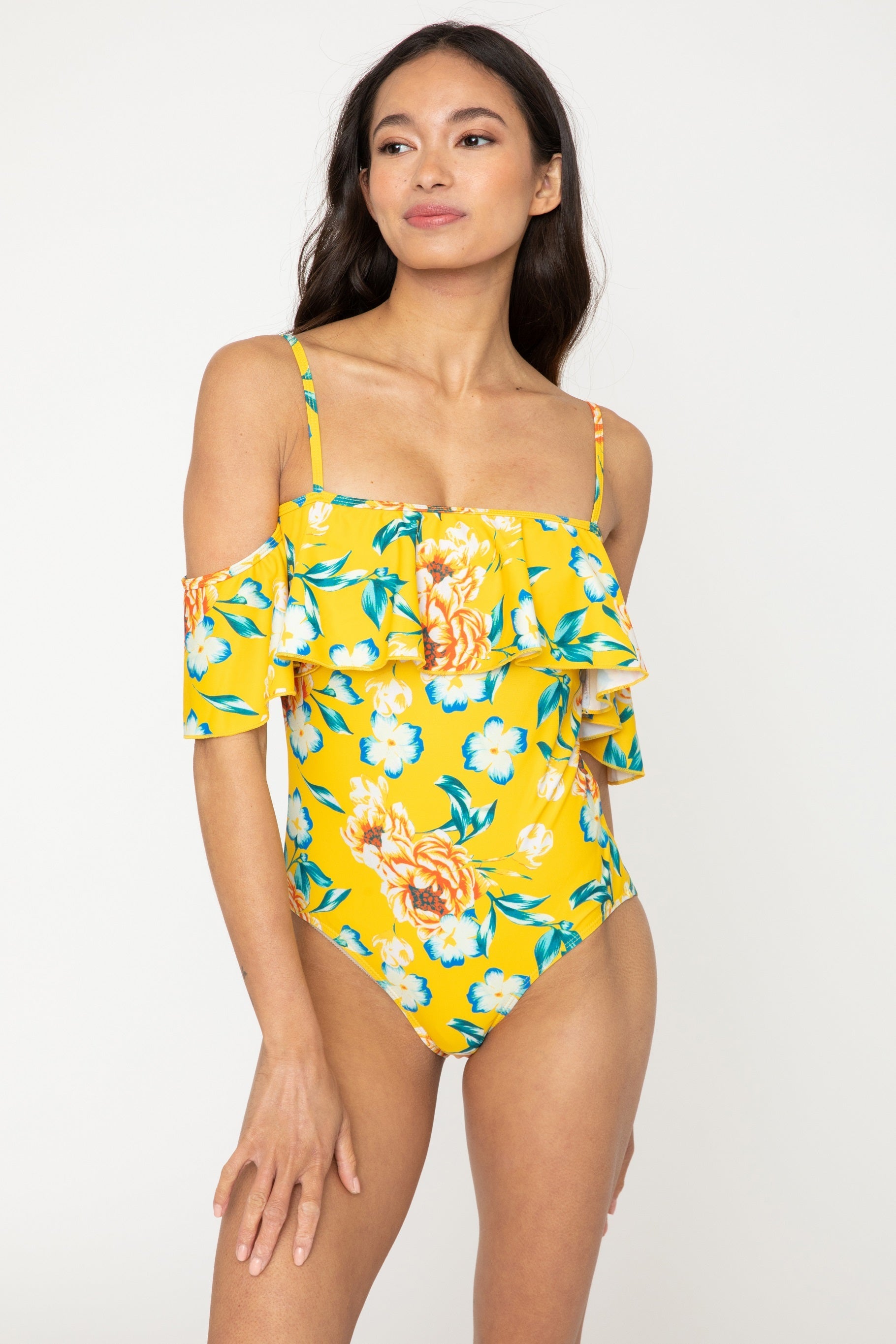 F1810-Bramble Yellow by MARINA WEST SWIM