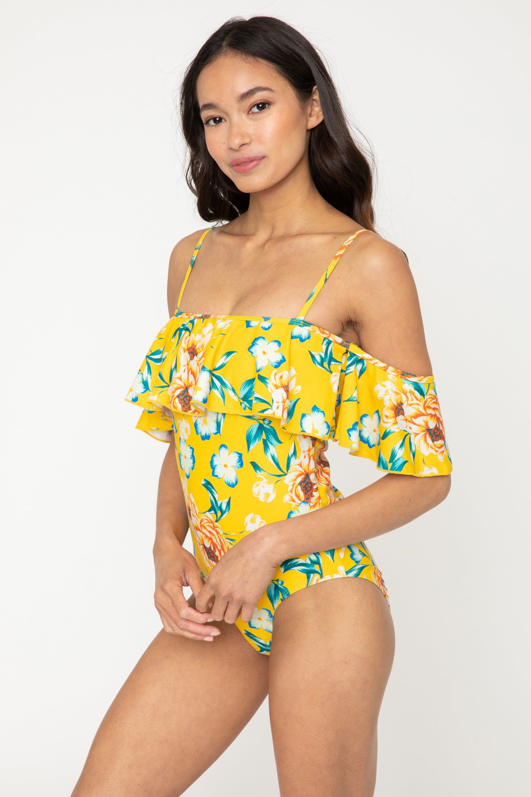 F1810-Bramble Yellow by MARINA WEST SWIM